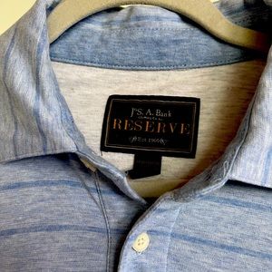 JoS. A. Bank Reserve Blue Polo Medium